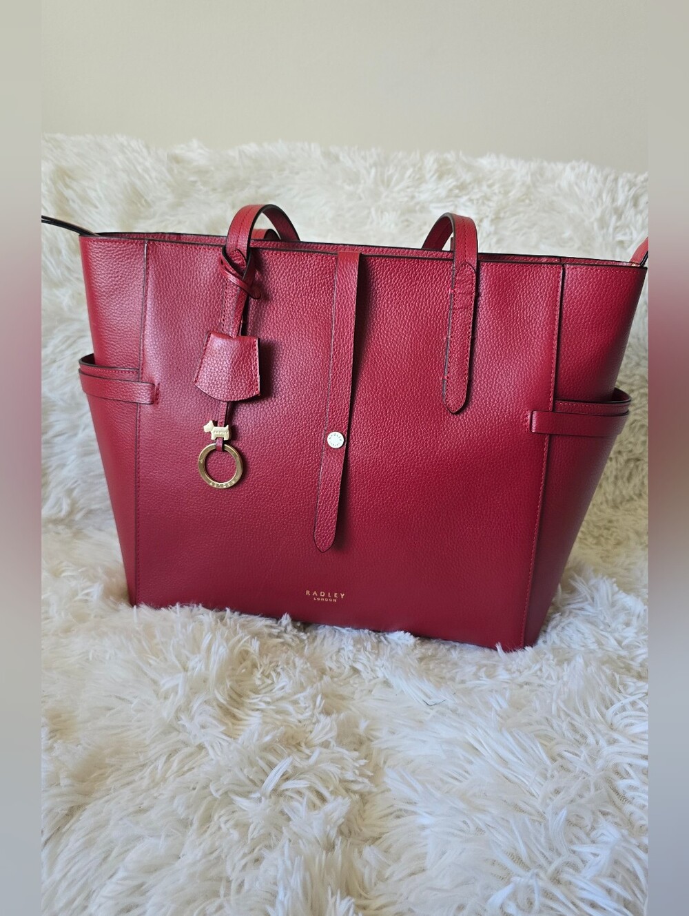 RADLEY LONDON Abingdon Road Large Leather  Zip Top Shoulder Bag
